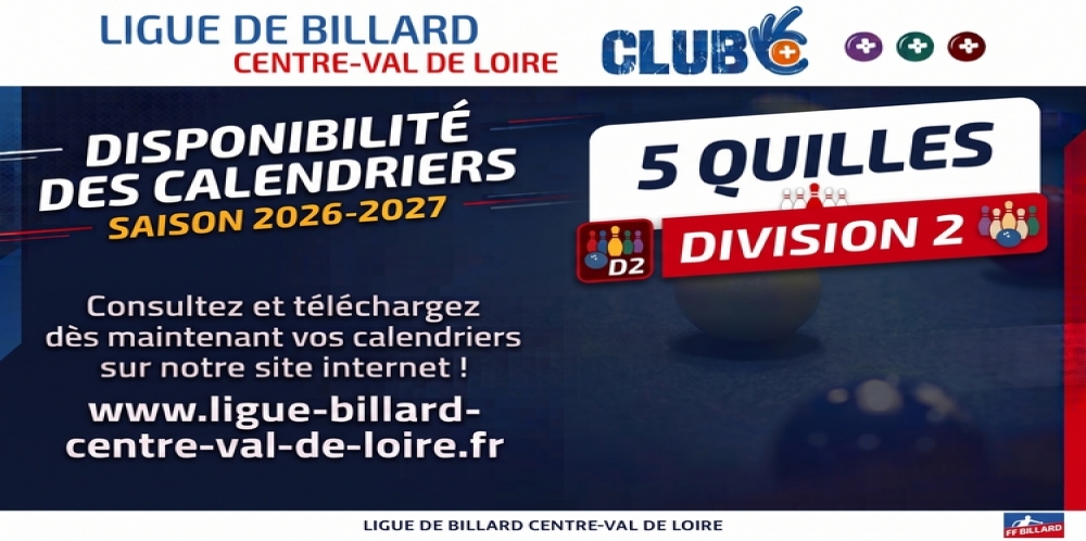 Calendrier 5Q D2