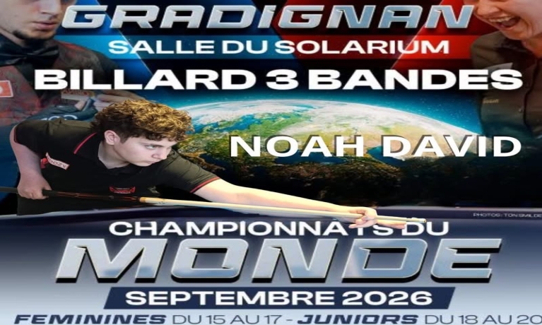 Noah David au Championnat du Monde