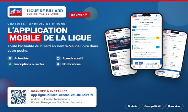 La Ligue lance son application mobile !
