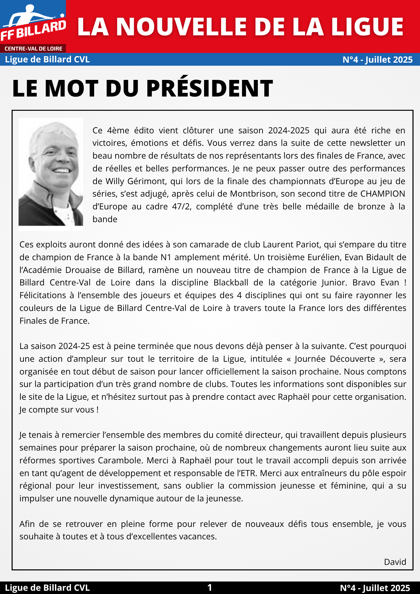 COUVERTURE NL Juillet 25