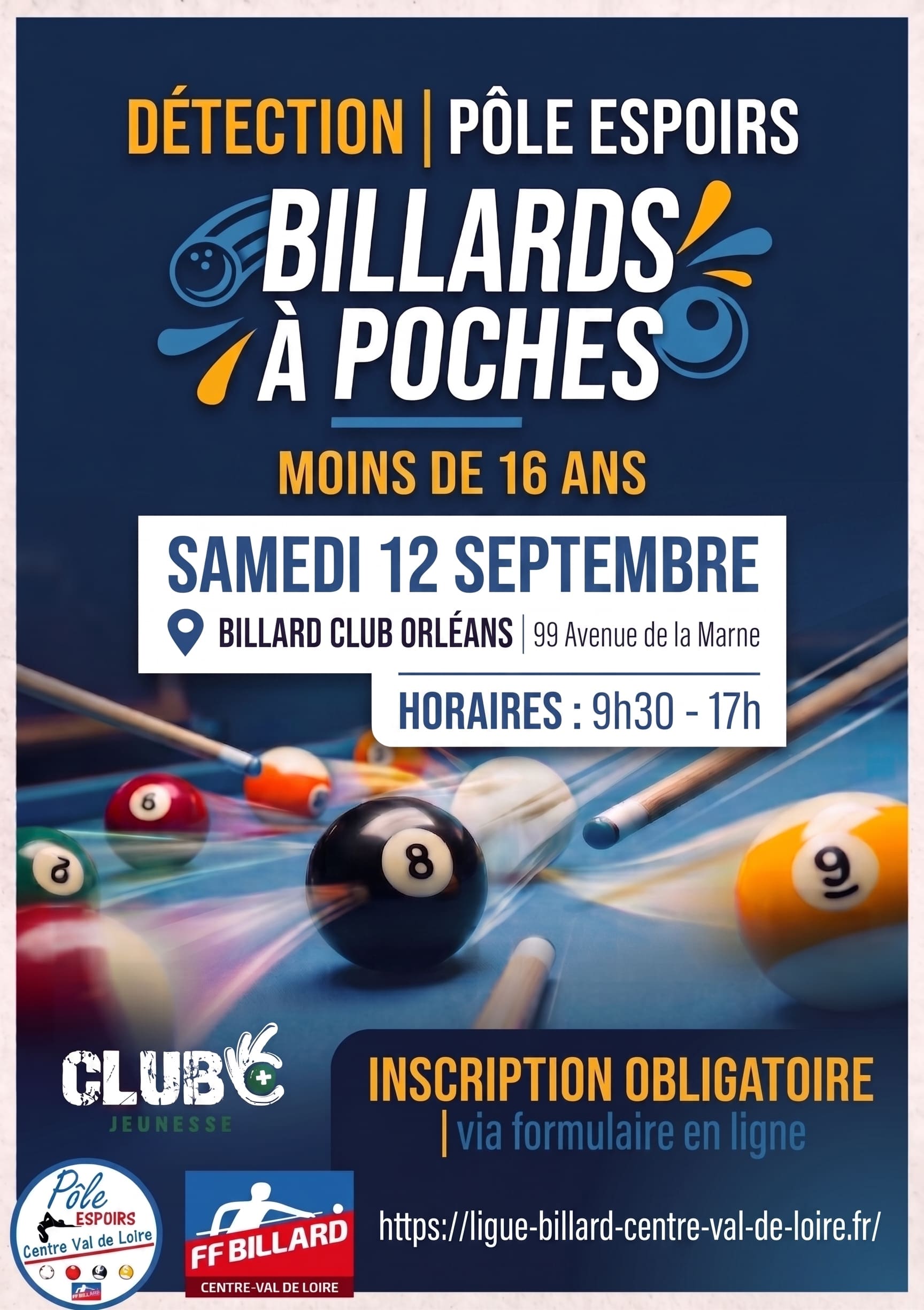 Détection pôle espoirs BAP 1